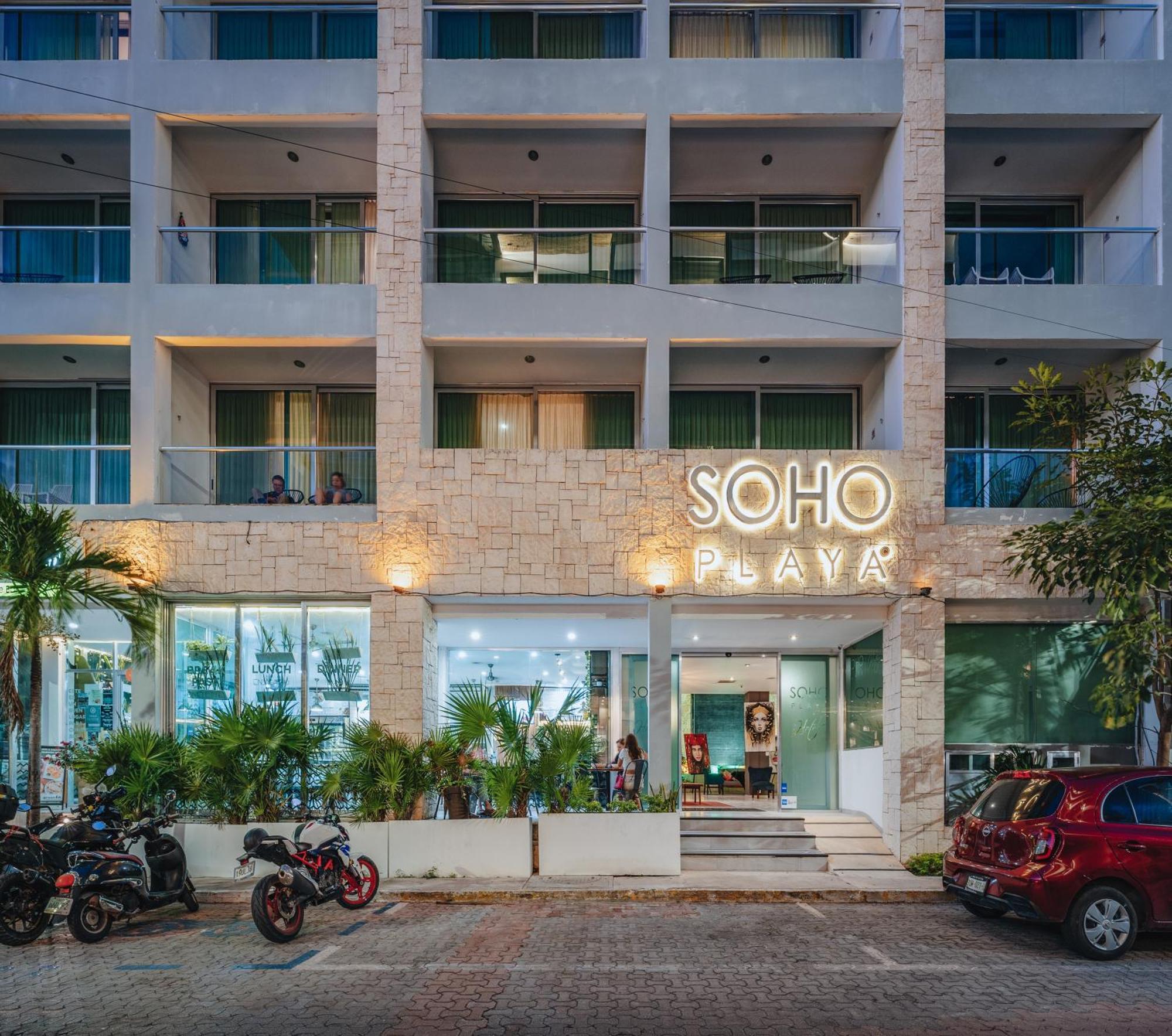 Soho Playa Hotel Playa del Carmen Eksteriør billede